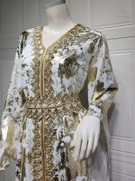 Caftan Layla, style marocain raffiné et coloré