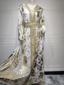 Caftan Layla El Majd, artisanat marocain authentique