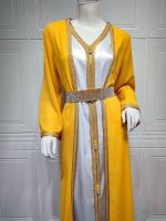 Vêtement marocain, caftan d'Agadir, style raffiné