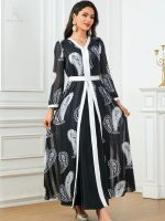 Caftan marocain "Nuit d'Andalousie" pour mariage élégant