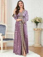 Caftan mariage Améthyste Royale élégant et raffiné