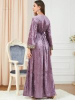 Améthyste Royale : caftan de mariage marocain unique