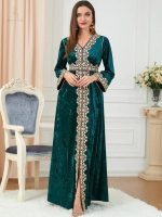 Caftan marocain raffiné pour événements spéciaux