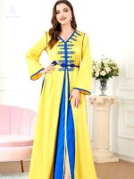 Caftan marocain "Lueur d'Aube" pour mariage élégant