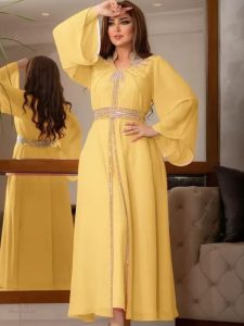 Caftan marocain élégant Nour El Maghrib