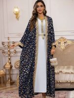 Caftan marocain Nuit d’Oujda élégant et traditionnel