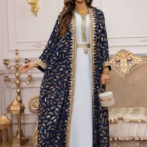 Caftan marocain Nuit d’Oujda élégant et traditionnel