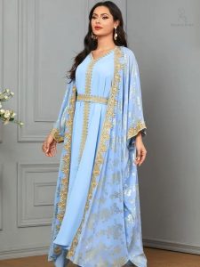 Caftan traditionnel marocain pour occasions spéciales