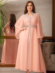 Caftan Saïda El Fellah, style marocain authentique