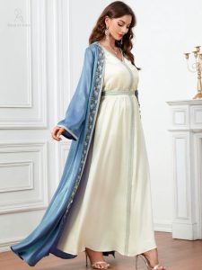 Caftan Samira, style marocain chic et moderne