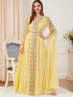 Caftan marocain Soleil Doré