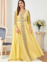 Soleil Doré, caftan au style authentique marocain