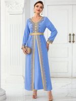 Caftan moderne Azur pour femme