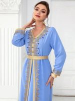 Caftan léger avec design moderne