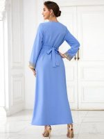 Mode féminine : caftan Azur chic