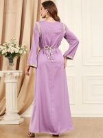 Caftan femme de luxe, style oriental élégant