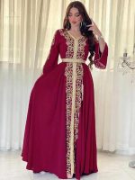 Caftan Rubis Majestueux pour femme