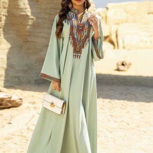 Djellaba mariage Jamilah, élégante et raffinée pour cérémonies