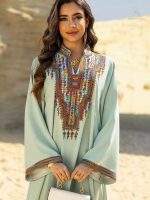 Djellaba Jamilah, tenue festive parfaite pour les mariages marocains