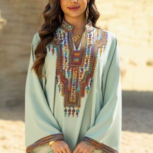 Djellaba Jamilah, tenue festive parfaite pour les mariages marocains