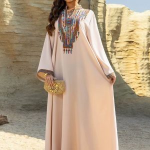 Djellaba traditionnelle pour célébrations nuptiales