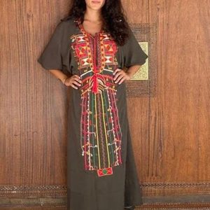 Djellaba marocaine Fès Almohade en tissu traditionnel