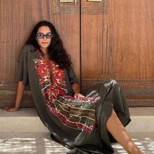 Vêtement traditionnel marocain, djellaba Fès Almohade