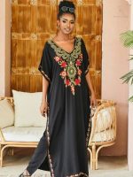 Djellaba marocaine Layali Zahra élégante et traditionnelle