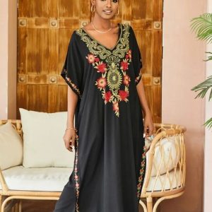 Djellaba marocaine Layali Zahra élégante et traditionnelle