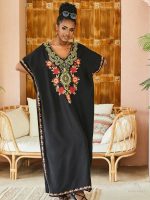 Djellaba Layali Zahra en tissu léger et confortable