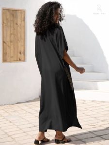 Style unique de djellaba, modèle Layana coloré