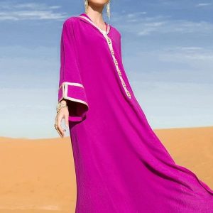 Djellaba marocaine "Lueur de l'Aube