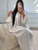 Djellaba marocaine Na’imah élégante et traditionnelle