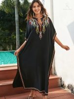Djellaba Noura noire, élégance marocaine intemporelle
