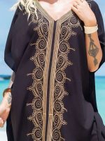 Mode berbère avec motifs raffinés