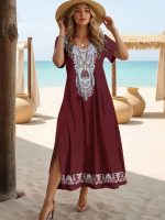 Djellaba marocaine Qalb Al-Andalous en tissu traditionnel