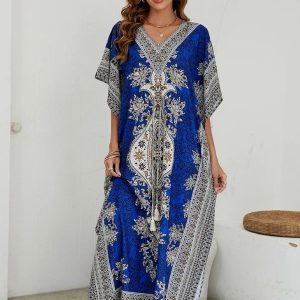 Djellaba marocaine Safir al-Bahr en tissu léger et élégant