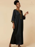 Soleil de Minuit, robe longue, culture marocaine