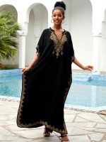 Modèle "Mariam" en noir, parfait pour toutes occasions