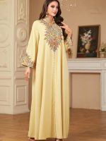 Djellaba légère pour femmes, style chic