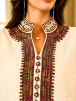 Djellaba colorée pour un look authentique et raffiné