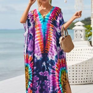 Djellaba Mirage avec motifs raffinés et couleurs douces