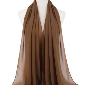 Hijab en mousseline terre d’orient