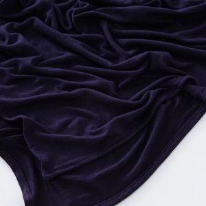 Variante de hijab en jersey, couleur bleu marine