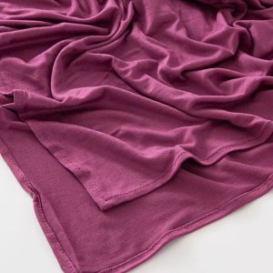 Hijab jersey coton fuchsia élégant et confortable