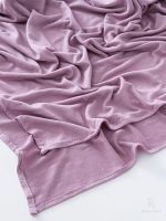Hijab en coton lavande doux et léger