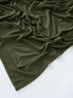 Hijab jersey coton couleur olive