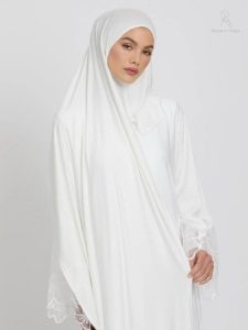 Hijab en tissu jersey de qualité
