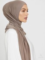 Accessoire mode : hijab jersey café chic