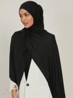Hijab noir, parfait pour toutes les occasions